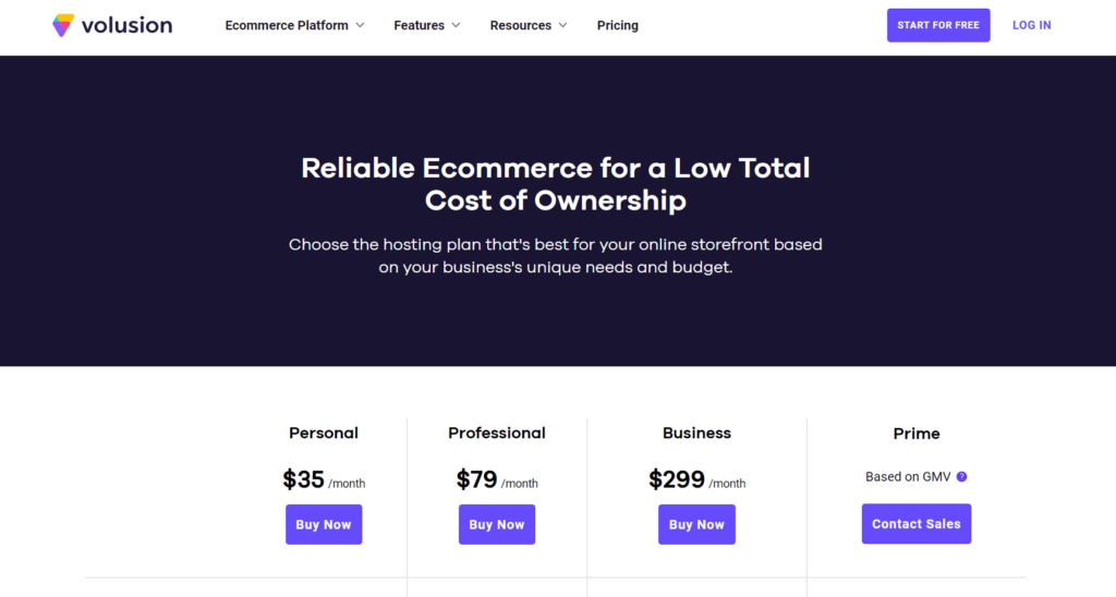 Volusion-Ecommerce-Platform-Pricing